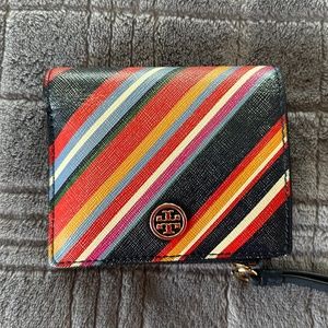 Tory burch small leather wallet